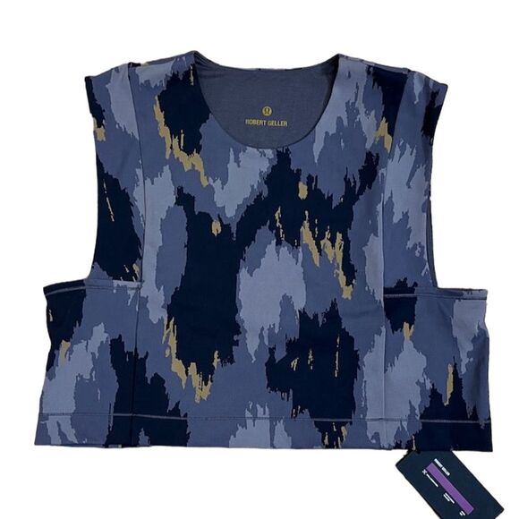 Lululemon x Robert Geller Take The Moment Camouflage Cropped Tank L/XL NWT - Picture 2 of 5